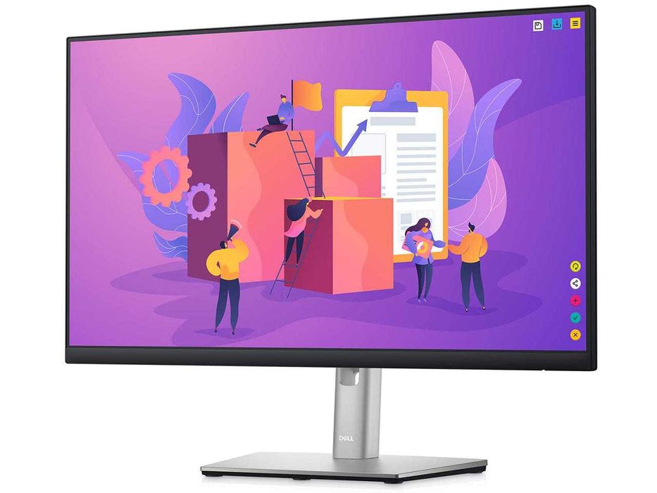 Професинален монитор DELL P2422H с IPS FULL HD матрица с гаранция