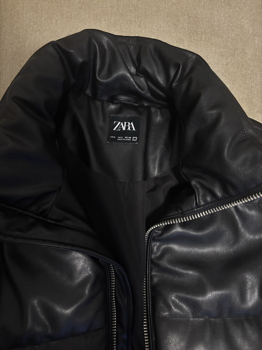 Geaca Zara iarna piele ecologica