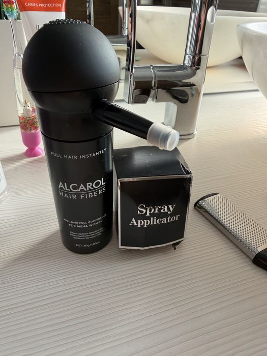 Pudra volum par Alcarol Black Unisex