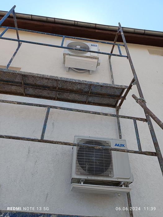Термопомпа въздух-вода от климатик с монтаж