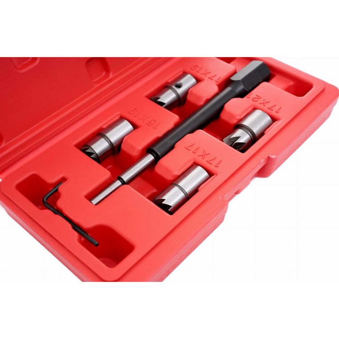 Set pentru curatarea scaunului injectorului, 6 piese, Kraft