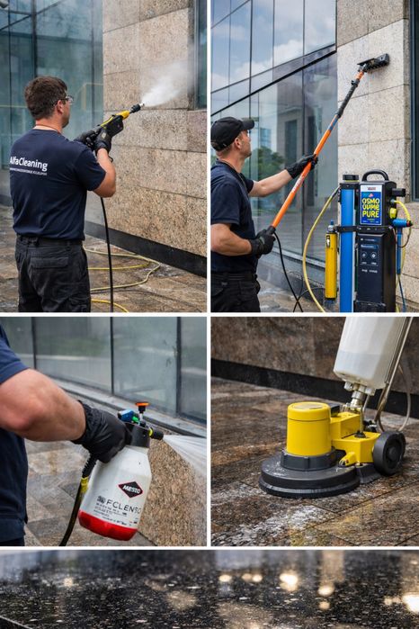 AlfaCleaning — профессиональная мойка фасадов и каменных поверхностей