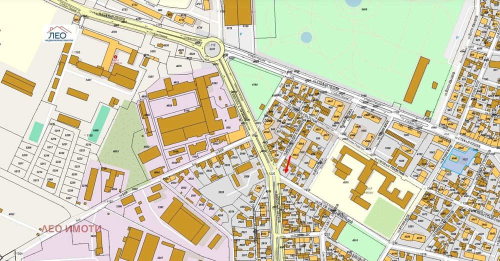 Парцел в Габрово, област-гр.Севлиево площ 570 цена 124500