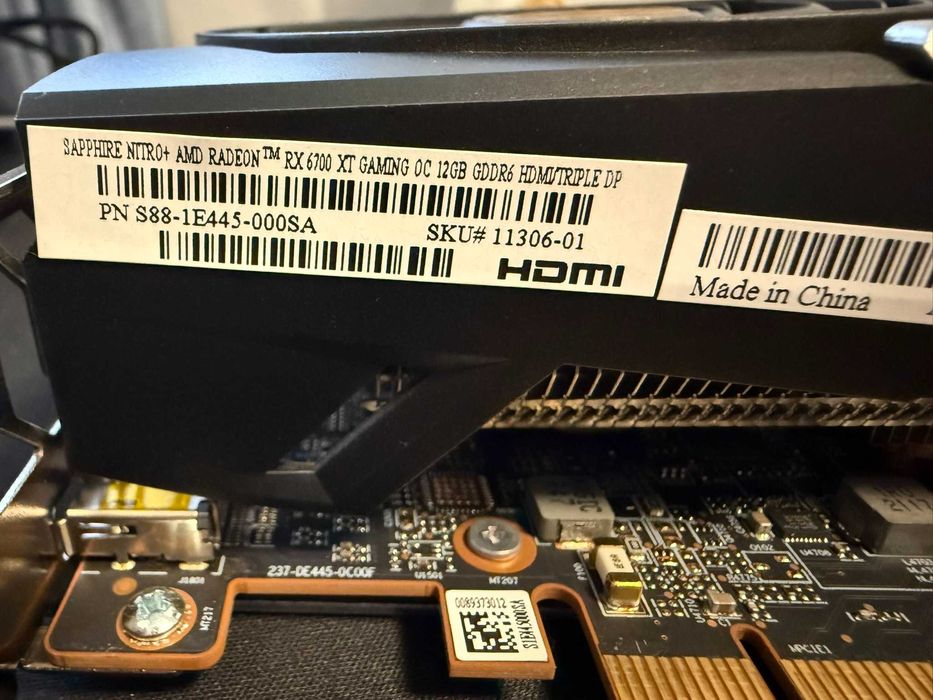 Sapphire RX 6700XT Nitro+ 12GB