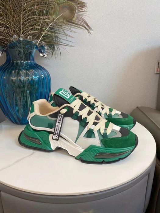 D&G Air Master Sneaker "Green/White"