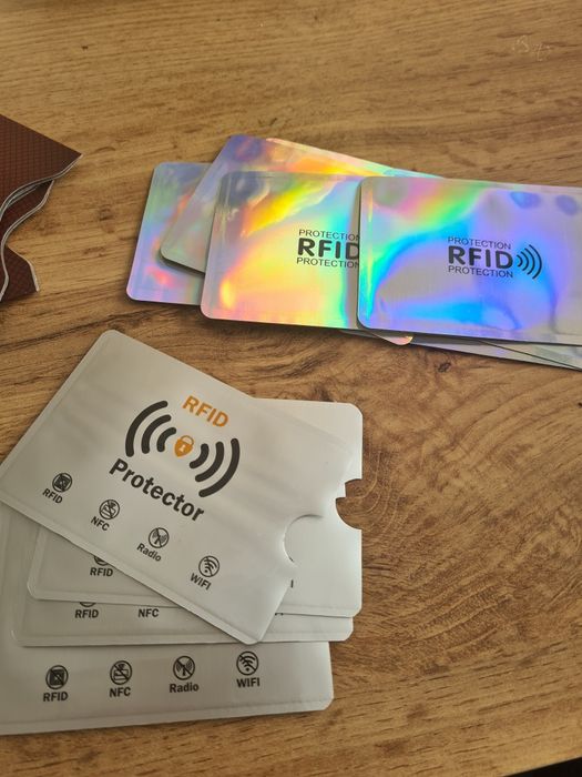 RFID калъф за защита на дебитна и кредитна карта
