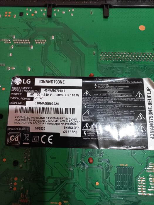 Plac sursa Lg 43NANO793NE si Samsung UE50BU8572UXXH