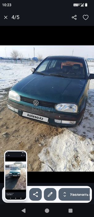 Машина сатылады голф 3