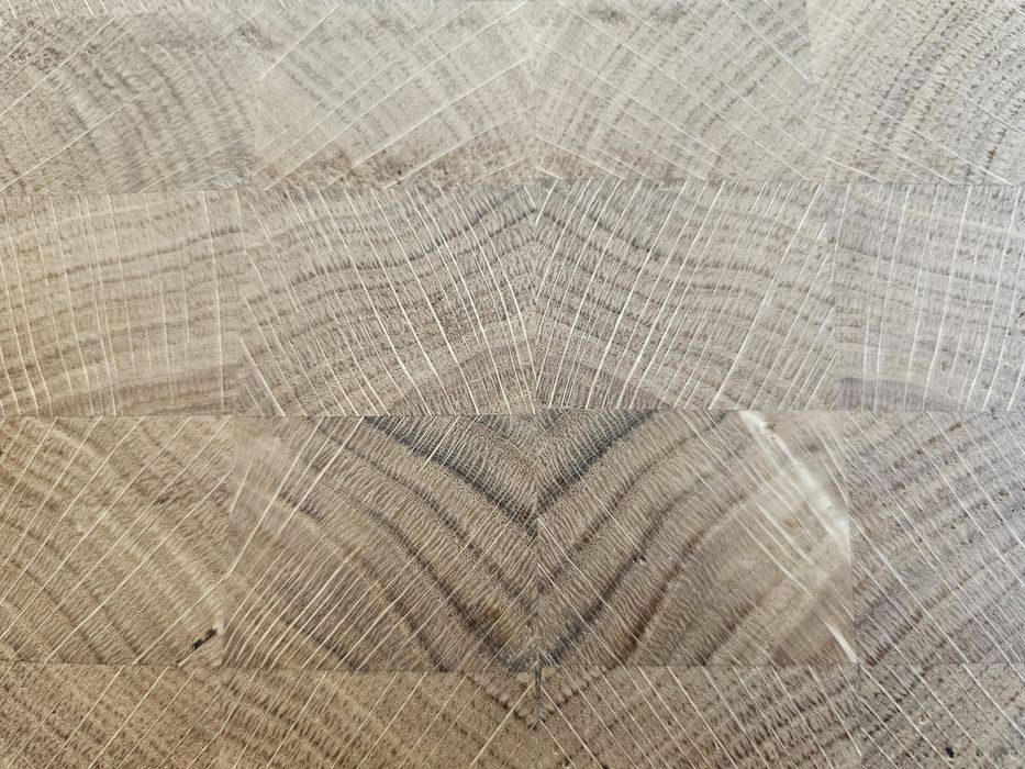Tocator stejar end grain masiv ~4cm | handmade | butcher block premium