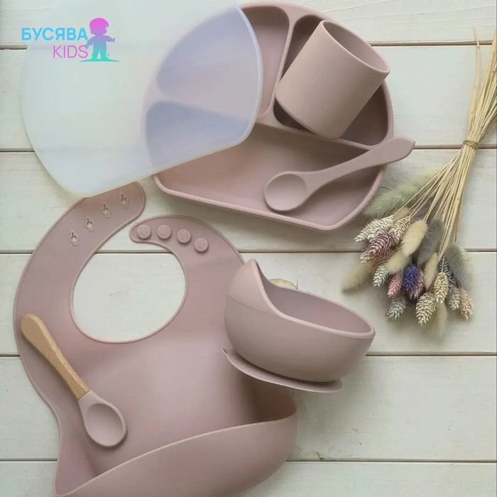Детская силиконовая посуда