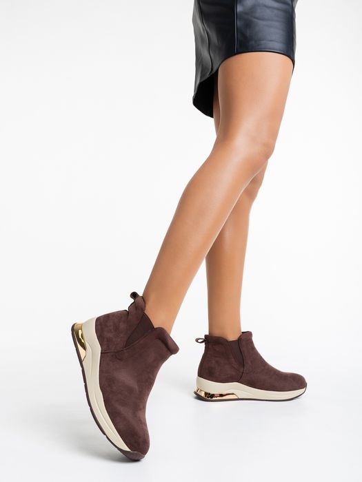 Botine damă maro 38