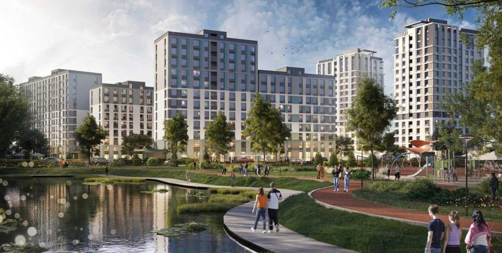 3 xonali kvartira 76,37 m² — oila uchun ideal + ipoteka mavjud (Х)