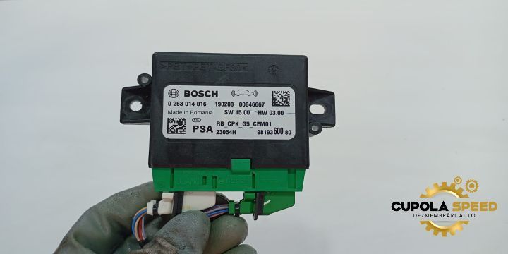 Modul senzori parcare 9819360080 Citroen C5 AirCross 1 [2017 - 2020]