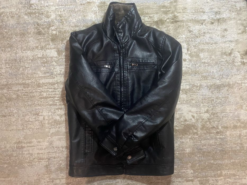 Куртка кожаная