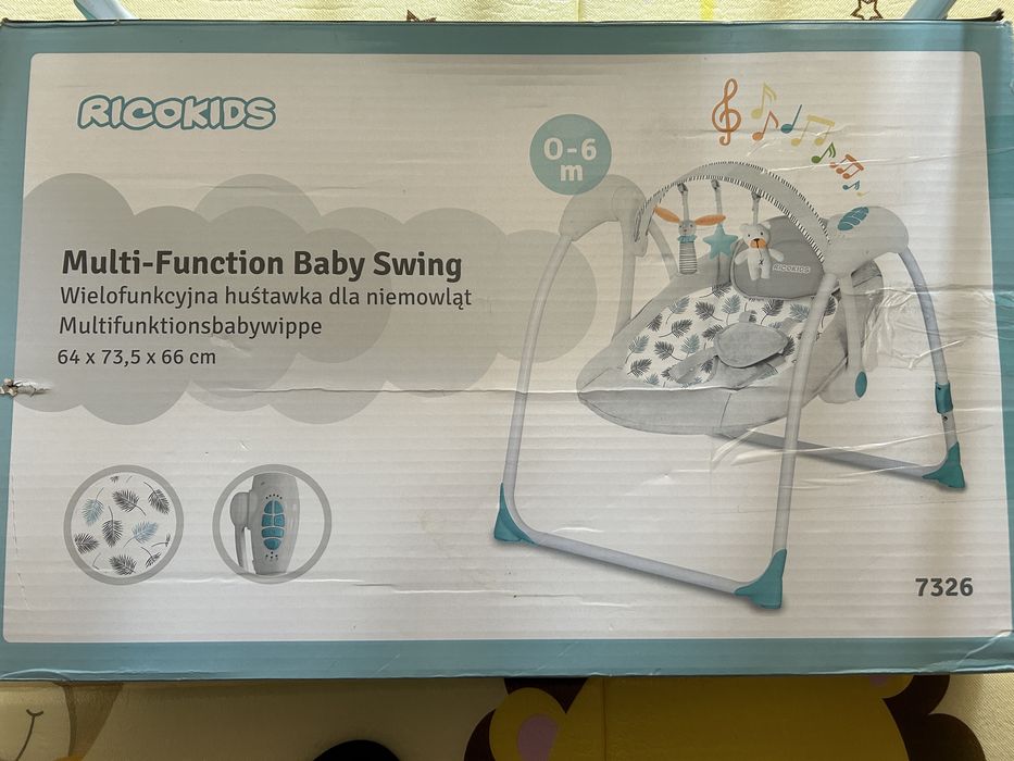 Vând balansoar electric bebe