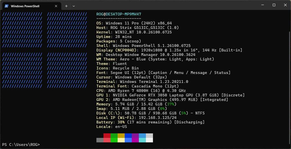 Laptop Gaming Asus ROG G513 RTX3050 16GB RAM 1TB SSD