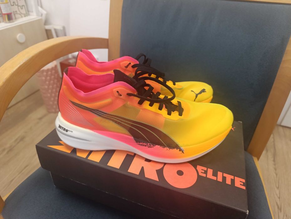 Маратонки Puma nitro elite, Saucony Kinvara 13. Adidas Terex speed.