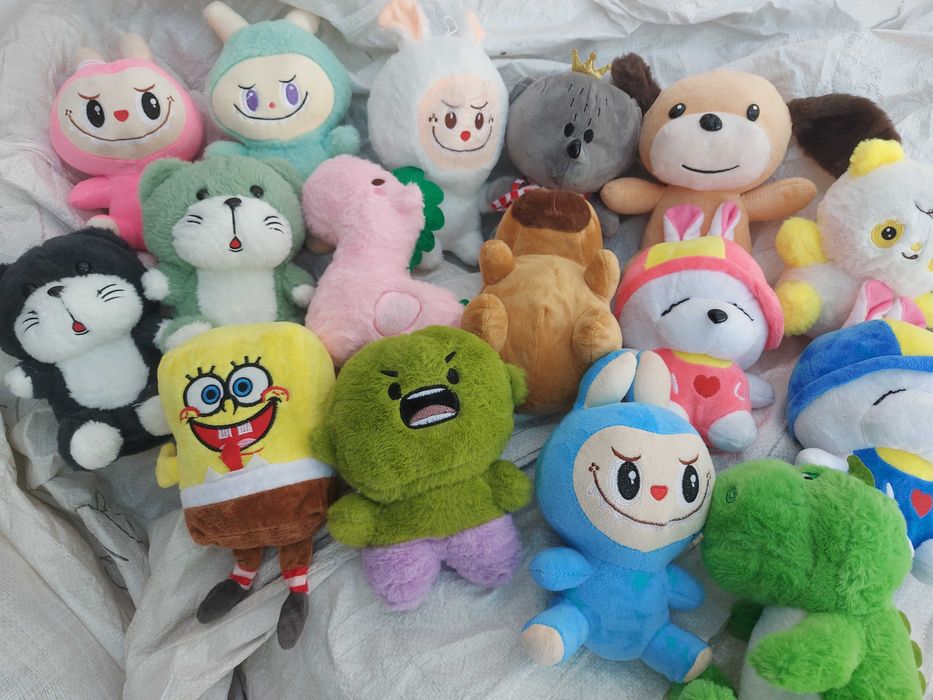 Мягкие игрушки для Хватайка.