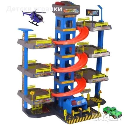 Паркинг гараж със 7 етажа и асансьор, със звук и осветление