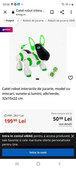 Jucarie interactiva