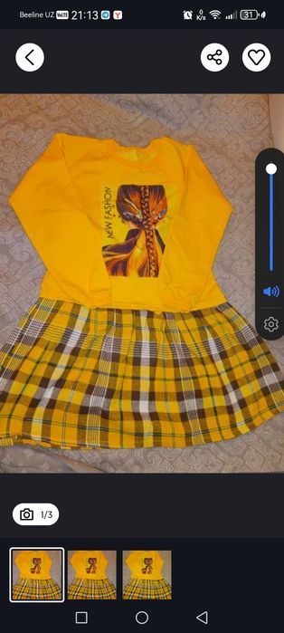 Продается платье на девочку