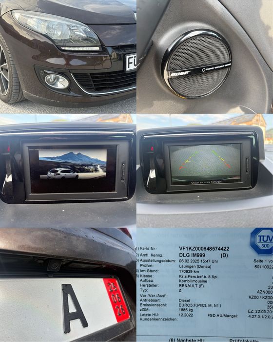 Renault Megane//Bose Edition//1.6-131 Cp/Camera spate/Navi R-Link/LED/173.000 km