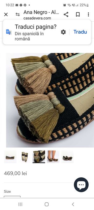 Espadrile  noi, f frumoase, firma Casadevera!