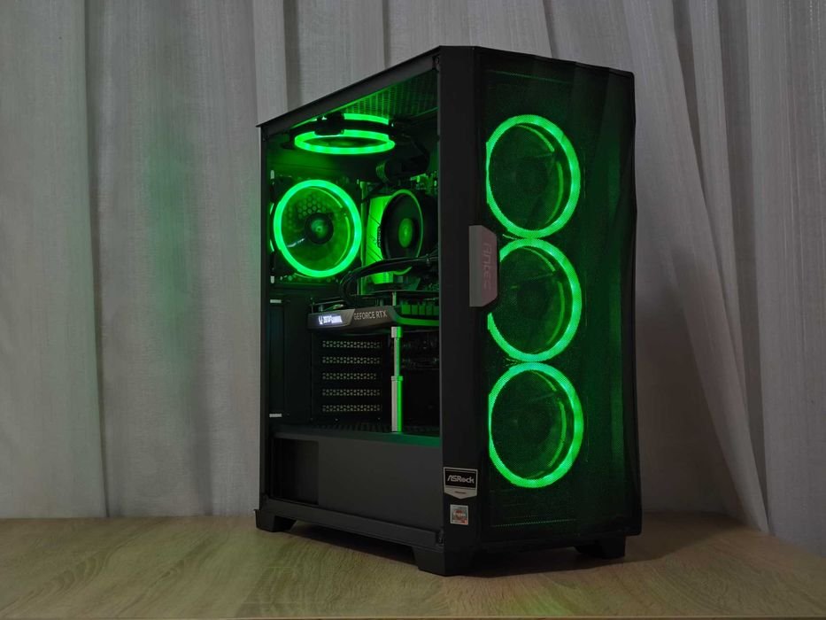 PC Gaming R5 5500 | RTX 4060 | 32GB Ram + Monitor 34