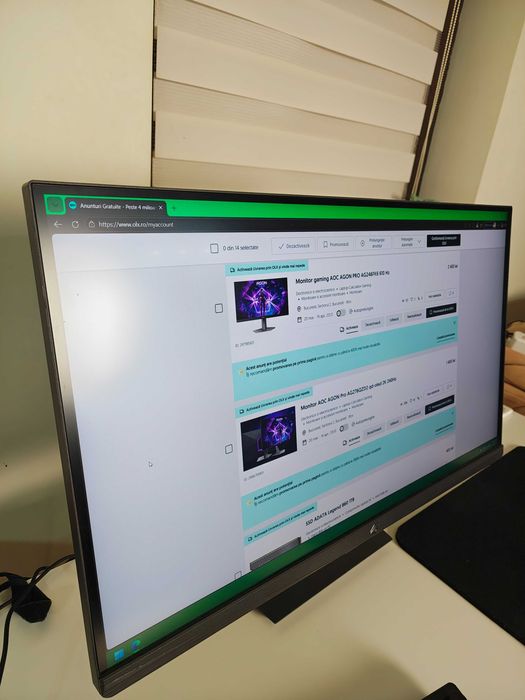 Monitor ASUS ROG Strix XG27UCG 4K 160Hz, 1080p 320Hz Dual mode