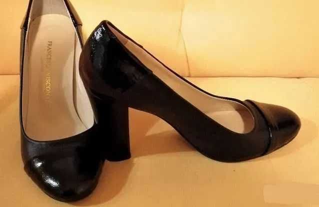 Елегантни удобни обувки FRANCESCA VISCONTI естествена кожа №38