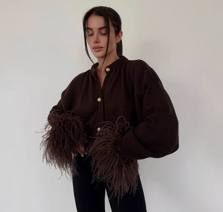 Кардиган коротки с первшками