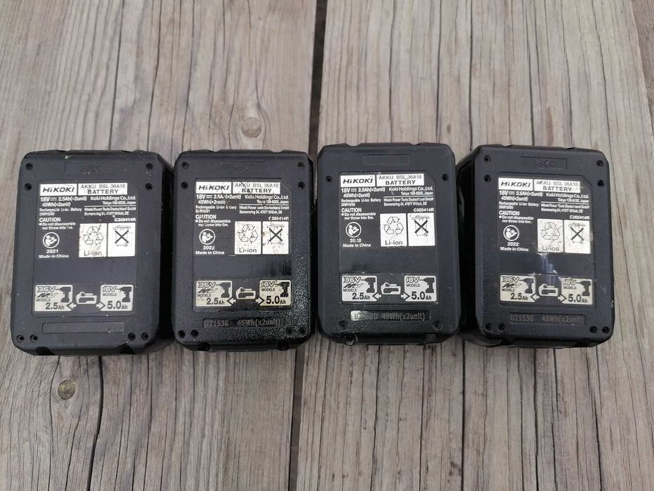 8 Acumulatori Multivolt 18/36/5ah NU Functioneaza !