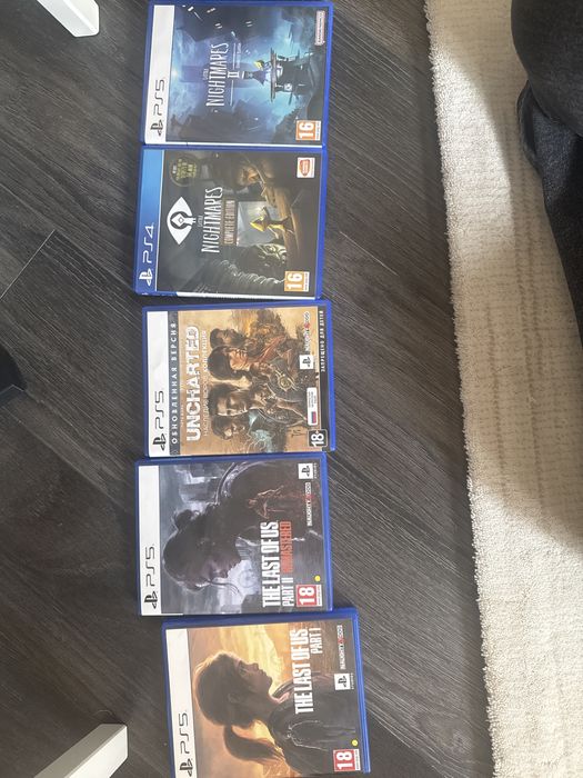 Ps5 slim продам с игровыми дисками
