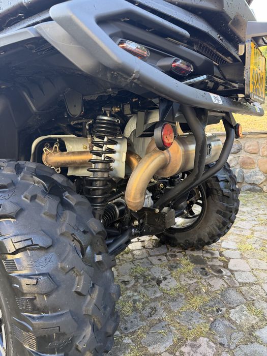 Vand evacuare hmf titan quiet slip-on pentru can am g3