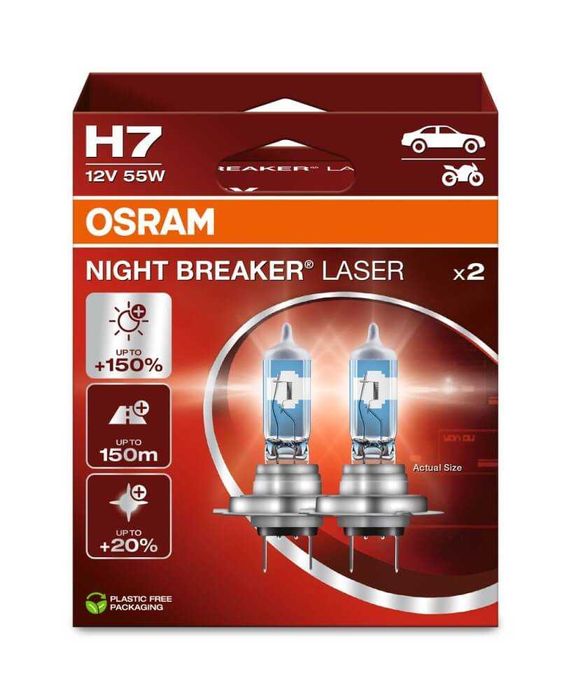 Becuri originale OSRAM / PHILIPS – halogen sau LED, pentru mai multe tipuri de soclu (in functie de masina).
