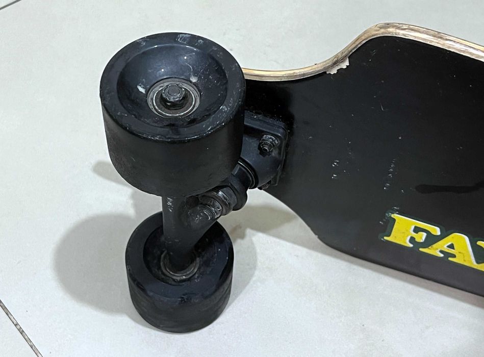 Skateboard electric mare 90cm 2 motoare fara telecomanda si incarcator