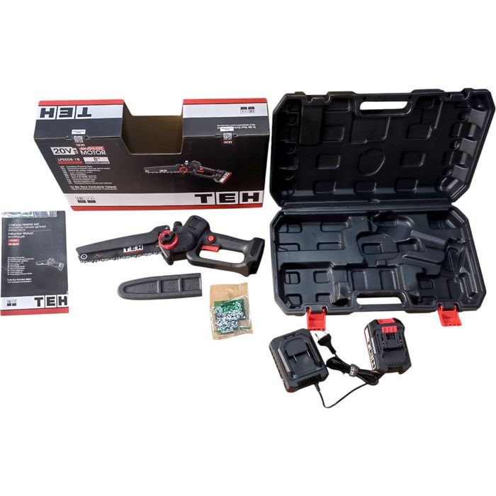 Аккумуляторная цепная мини пила TEH LPS508-1B 20V