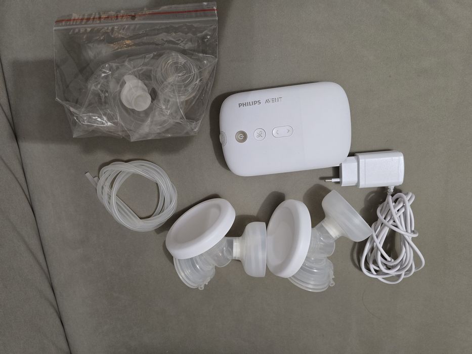 Pompă de sân duala Philips SCF398 cu acumulator - garanție + cadou