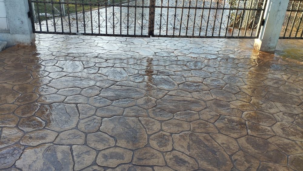 Beton amprentat profesional