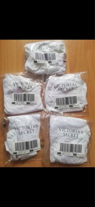 Victoria’s Secret Stretch Cotton Lace-Waist High-Leg бикини
