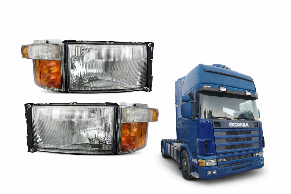 Фарове Фар за Скания 4 серия / SCANIA 4 series 114 - 124 / 1996+