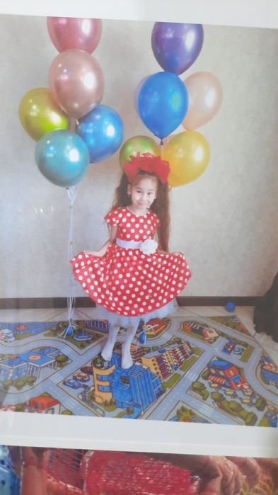 На прокат платье для девочк