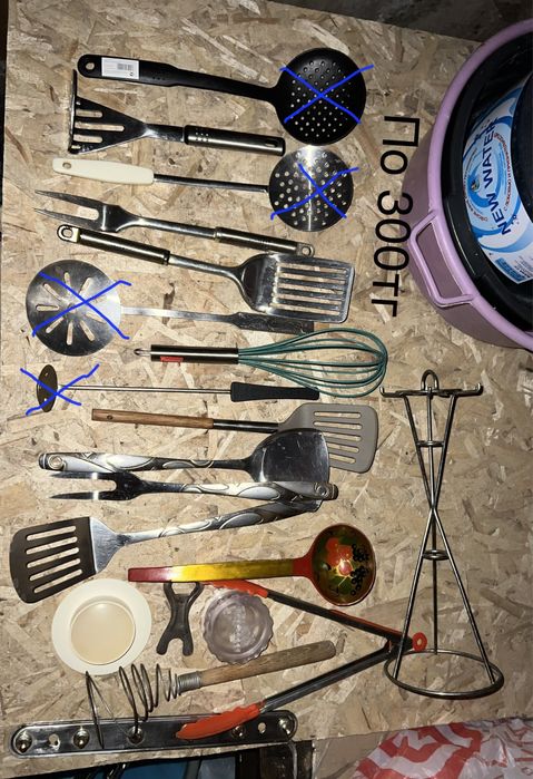 лопатки сковороды кастрюли чаши