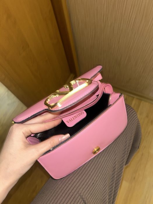 Сумка розовая женская