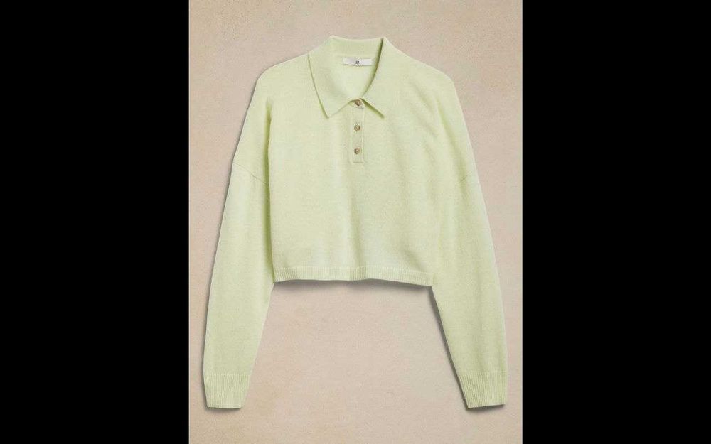 Кашемировый свитер поло