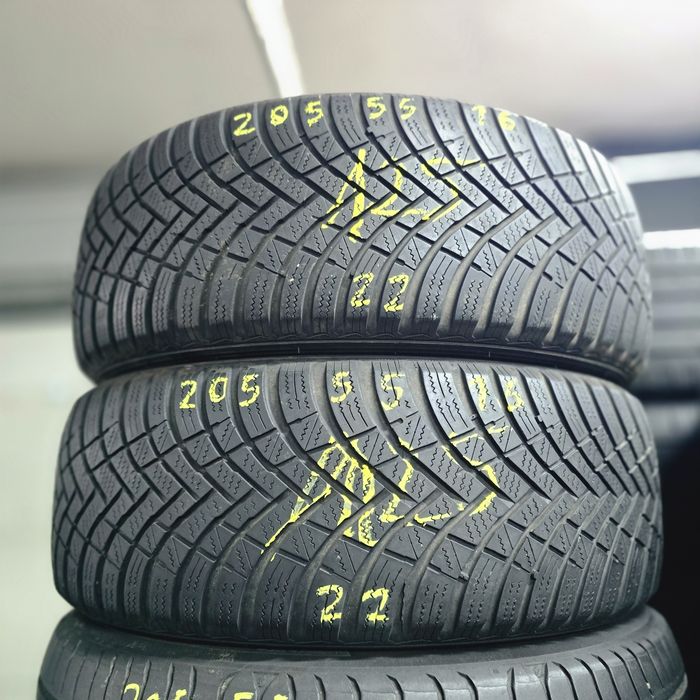 2x 205/55/16 M+S HANKOOK 2022 Stare excelentă