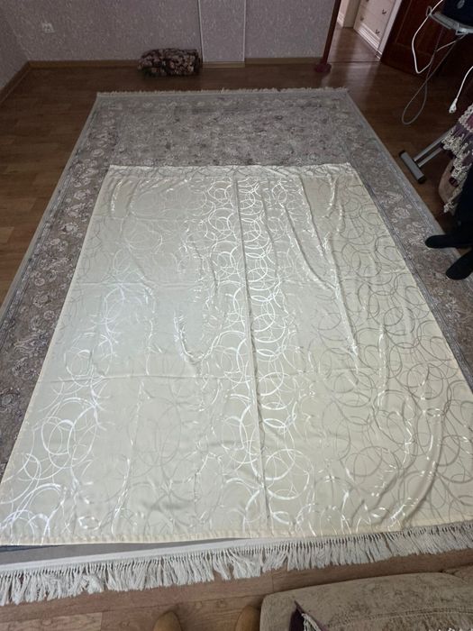 Продам тюль со шторами