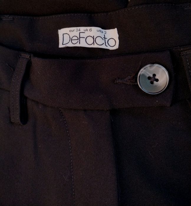 Чёрные брюки Defacto