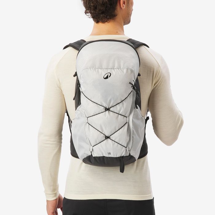 Rucsac de drumeție Mh500 Light 15l Alb - produs resigilat Decathlon