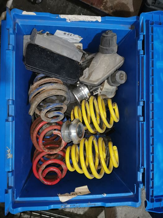 Задни спортни пружини с гайки от BMW e36